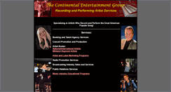 Desktop Screenshot of continentalentertainmentgroup.com